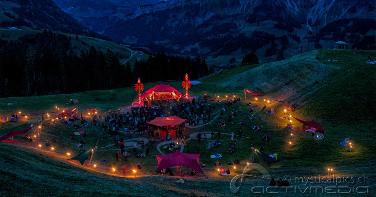 Psychedelic Trance in Switzerland – small country, familiar atmosphere and big Line-Ups.